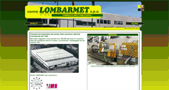 Desktop Screenshot of nuovalombarmet.it